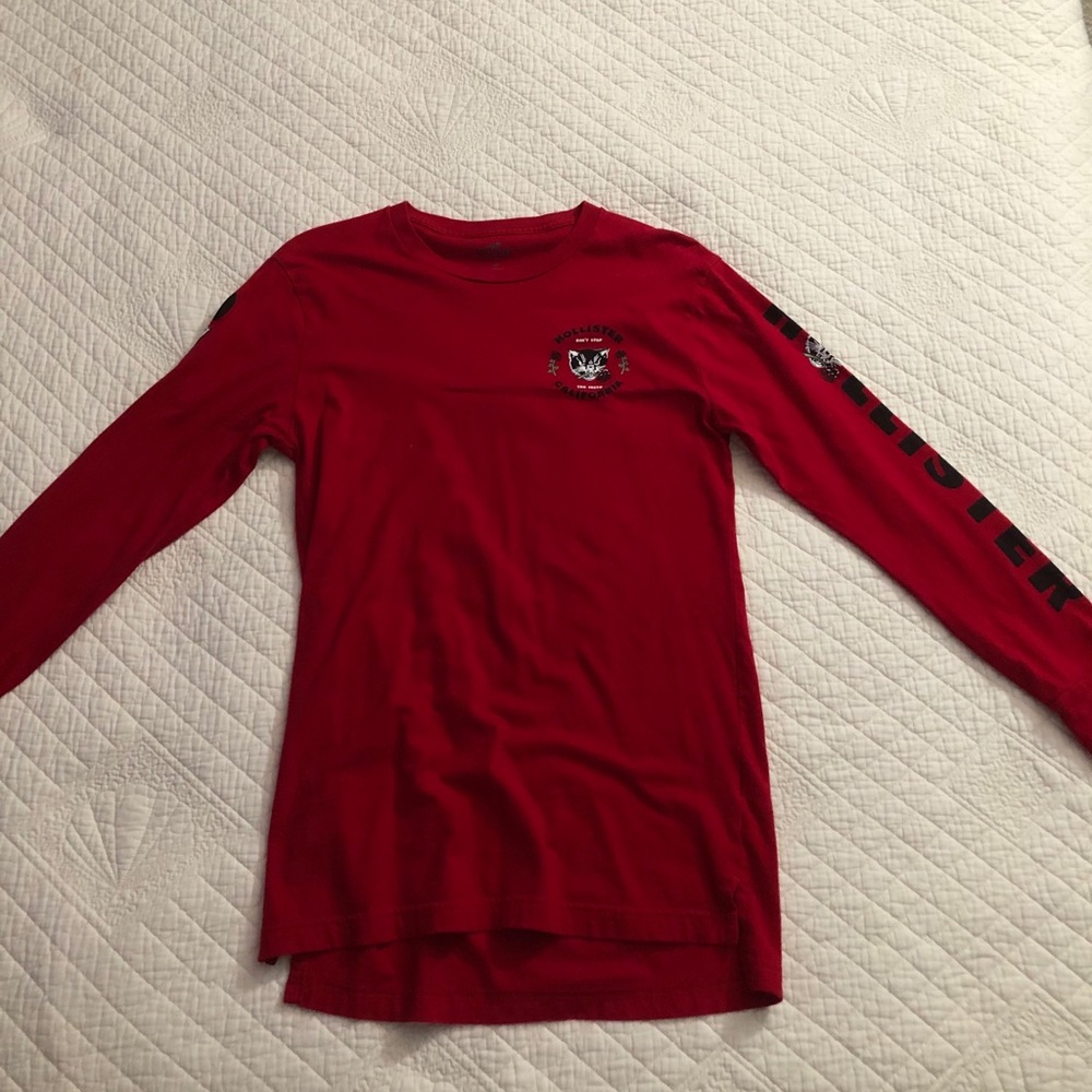red long sleeve california shirt